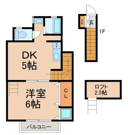 ワコーヴィレッヂの物件間取画像